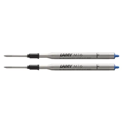 LAMY M16 2er Set Kugelschreiber-Großraummine aus Metall von LAMY