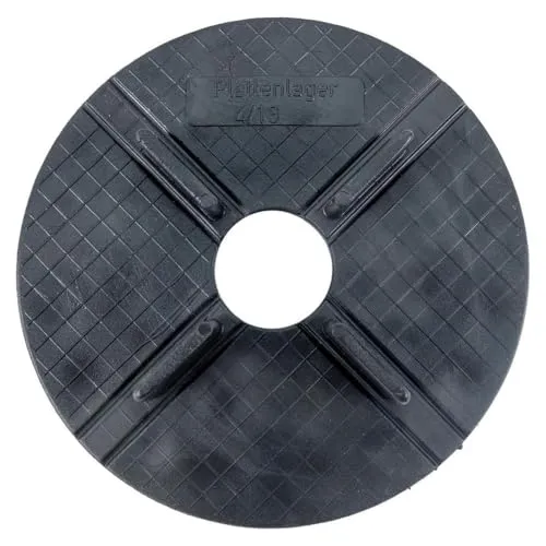 Produktbild Sanpro Gummi Plattenlager/Terrassenlager mit Fugenkreuz 4/18 mm, Anzahl 50 Stück (Pack à 50 Stück)
