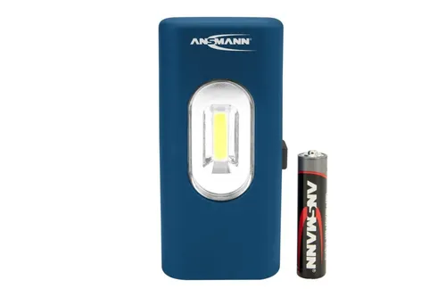 ANSMANN Werkstattlampe 8.5 cm blau 1600-0302
