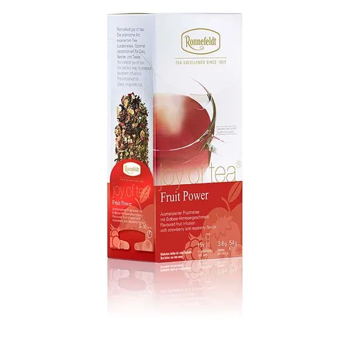 Joy of Tea Fruit Power (15x3,6g) 1 Pack (0,50 EUR/pcs) von Ronnefeldt KG