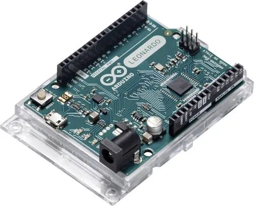 Arduino Leonardo mit Headers A000057 - Allgemeine Entwicklungsplatine aus Italien, ideal für kreative Projekte mit 32 KB Flash-Speicher und vielseitigen Einsatzmöglichkeiten.