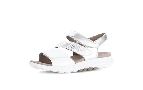 Gabor ROLLINGSOFT Damen Sandale in silber von rollingsoft