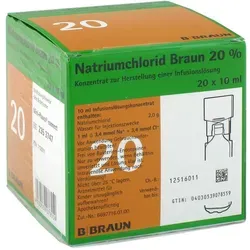 Natriumchlorid 20% Mpc Elektrolytkonzentrat