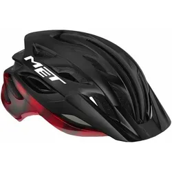 MET Veleno MIPS Red Black/Matt Glossy S (52-56 cm) Fahrradhelm - Schwarz