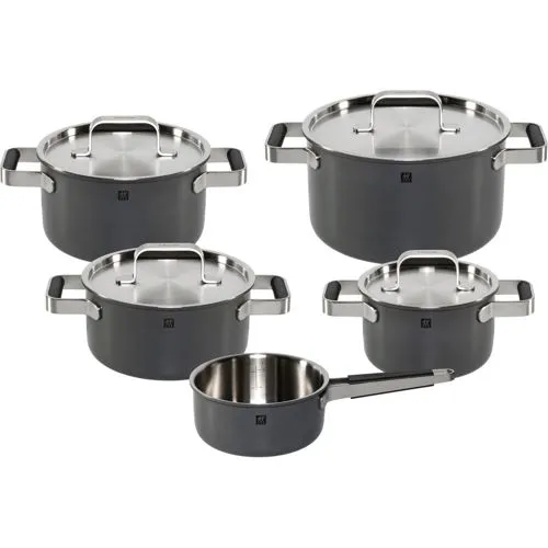 Zwilling 5tlg. Pure Kochgeschirrset Grau von ZWILLING