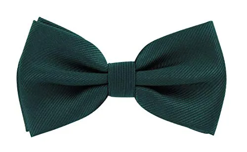 axy Herren Fliege Schleife, bereits gebunden, Konfirmation verstellbar FLI5 (Grün)
