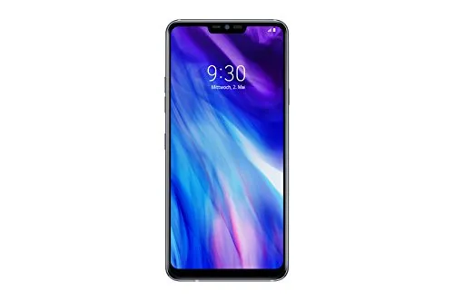 LG G7 ThinQ 64 GB Smartphone - Platin Grau - Handy ohne Vertrag mit 6,1 Zoll FullVision Display für klare Sicht bei Sonnenschein und 16 MP Dual-Kamera für beeindruckende Fotos. Genießen Sie Premium-Soundqualität mit DTS:X und Boombox Lautsprechern.
