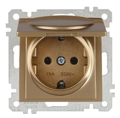 Steckdosen Gold von Mutlusan