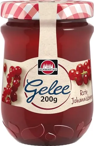 Schwartau Gelee Rote Johannisbeere, aus Fruchtsaft, 200g
