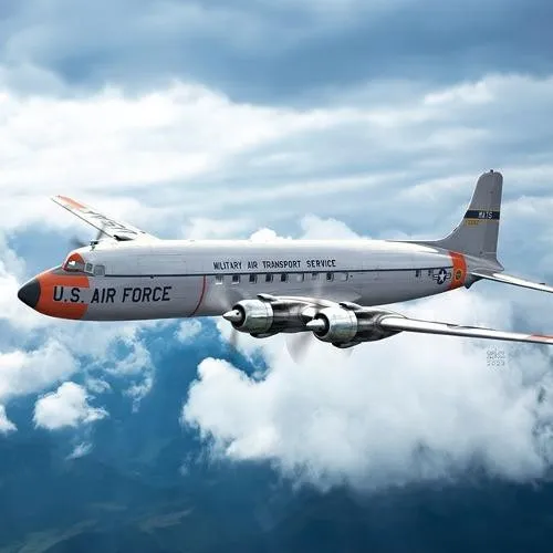 1:144 ACADEMY Usaf C-118 Liftmaster Kit AC12634 Modellbau