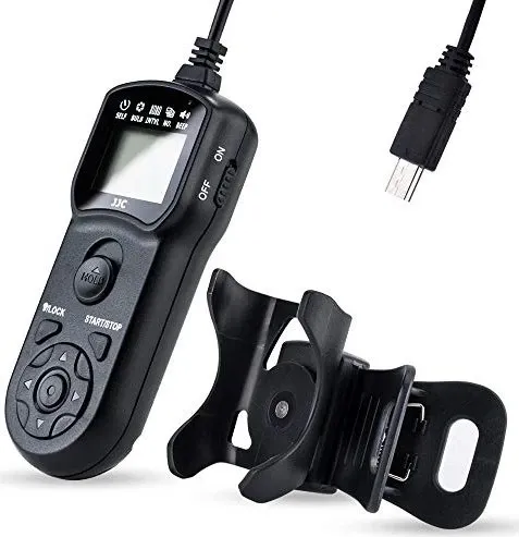 JJC TM-F2 Timer-Auslöser für Sony-RM-VPR1-kompatible Kameras