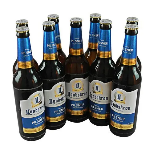  4,06€/1l) Landskron Premium Pilsner (9 Flaschen à 0,5 l / 4,8% vol.