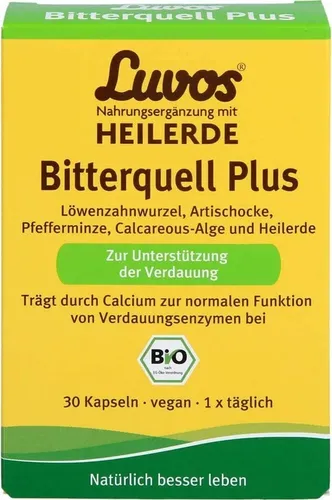 LUVOS Heilerde Bio Bitterquell Plus Kapseln 0,73 g