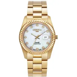 Roamer Amalfi 852844488920 Damenuhr in gold von Roamer