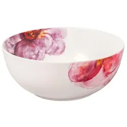 Villeroy & Boch Rose Garden Schüssel Rund - Schalen & Schüsseln: Zeitloses, florales Porzellan, mikrowellensicher und ideal für festliche Anlässe oder gemütliche Brunches.