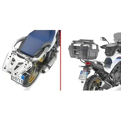 Givi Honda XL 750 Transalp Top Case in silber von GIVI