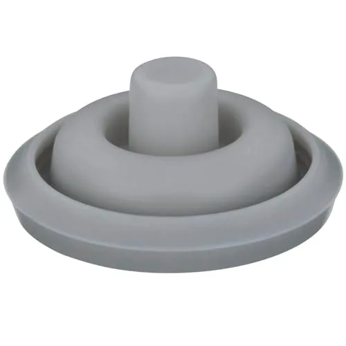 Anakel Home Ersatz-Druckanzeigedichtung, kompatibel mit WMF Plus Express Cooker | Perfect/Perfect Plus Anpassbarer Kochstempel Ohne Pin | Silikon, Graue Farbe