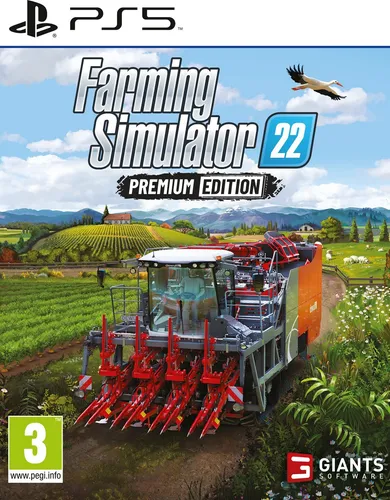 Farming Simulator 22 Premium Edition - PS5 - Spiele für PlayStation 5: Erlebe die umfassende Premium-Edition mit 7 Packungen und 2 Erweiterungen, die neue Pflanzen, Karten und Maschinen hinzufügen!