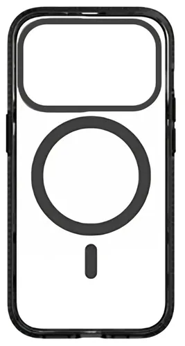 Cover für Apple iPhone 17 Pro Max (Schwarz, Transparent) 21478 MagSafe