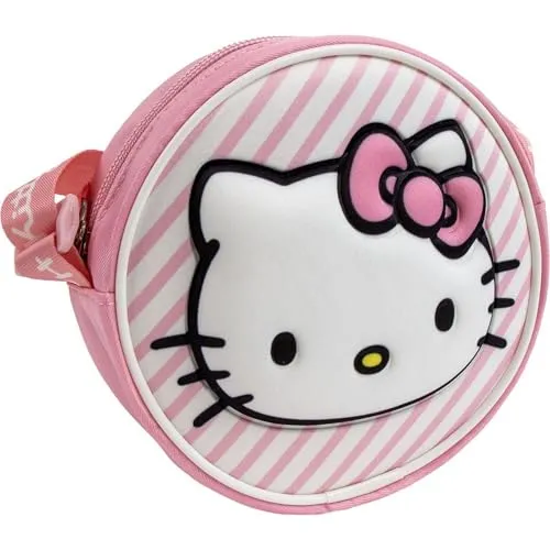 Hello Kitty 3D-Tasche – Süße Mädchen Handtasche mit 3D-Effekt