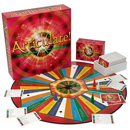 TOMY – Articulate T73013, Gesellschaftsspiel für Kinder, Lernspiel ab 2 Spielern + Gesellschaftsspiel durch Team, Schnellspiel für Kinder, Jugendliche und Erwachsene ab 8 Jahren