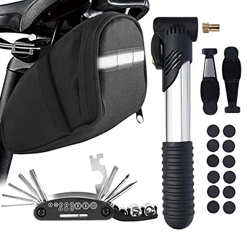 MASPODER Satteltaschen und Fahrrad-Werkzeugset