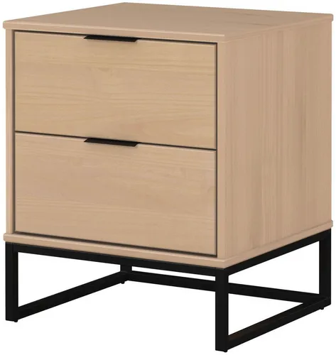 FURNARO Nachtkommode, Nachttisch, Schrank, 50 x 45 x 59 cm