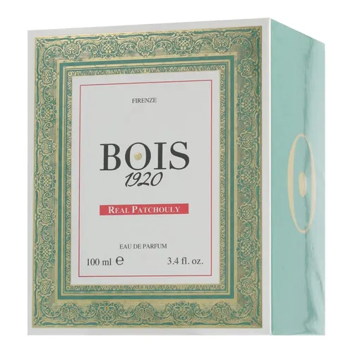 BOIS 1920 Real Patchouly Eau de Toilette 100ml - Unisex Duft mit einzigartiger Kombination aus erdigen und holzigen Noten, ideal für selbstbewusste Männer und Frauen. Langanhaltend und perfekt für jeden Anlass.