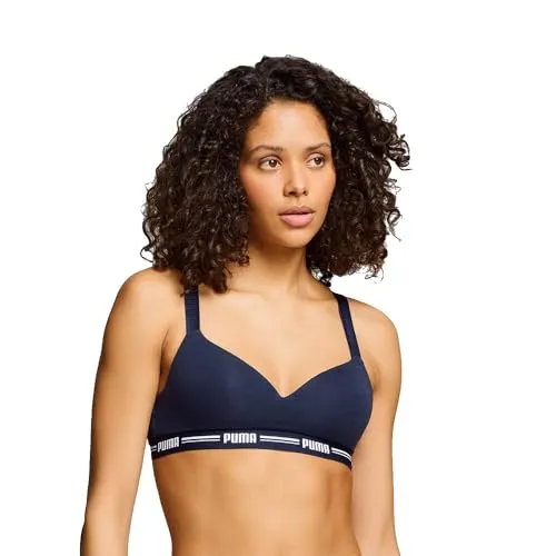 PUMA Women Padded TOP 1P Hang - Funktionsunterwäsche für Damen, bietet optimalen Komfort und Unterstützung während des Trainings.