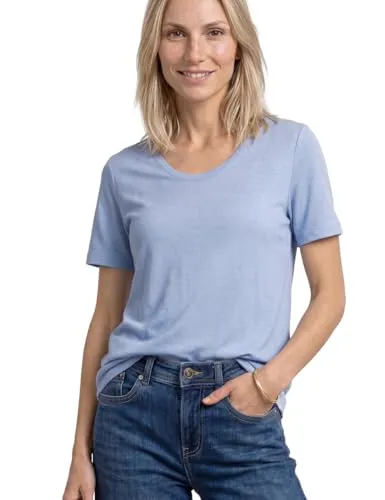 Damen Basic T-Shirt aus Jersey