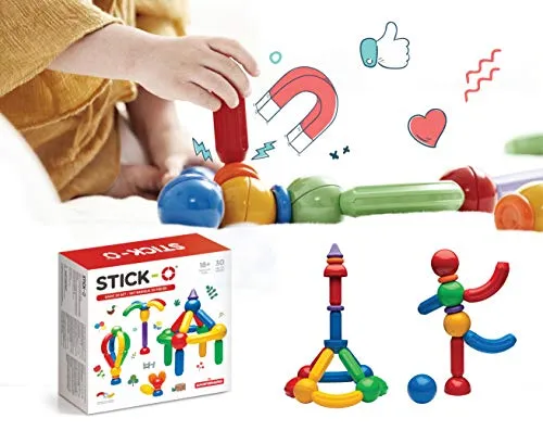Stick-O magnetische Bausteine für Kinder ab 1 Jahr