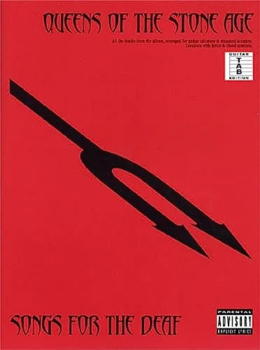 Queens Of The Stone Age: Songs For The Deaf Tabs (E) - Guitar Tab Edition, ideal für Musiker und Fans, die die Songs von Queens Of The Stone Age authentisch spielen möchten.