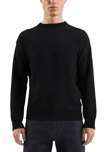 QS Strukturierter Strickpullover