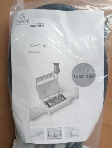 Raychem RayClic-CE-02 Anschlussgarnitur für elektrisches Raumheizgerät