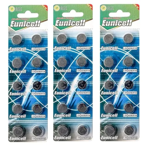 Stück Lot de 10 Piles Bouton Alcalines AG10 Typ G10 LR54 LR54SW LR1130 L1130E LR1130SW LL1131 L1131E SR1130W 389 390 30