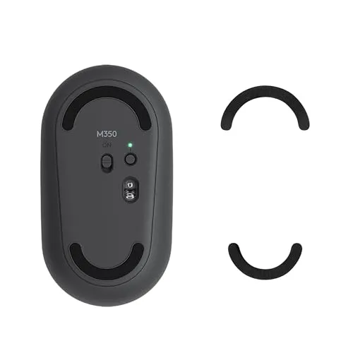 kwmobile Mouse Feet Sticker kompatibel mit Logitech Pebble Mouse Ersatz Glider