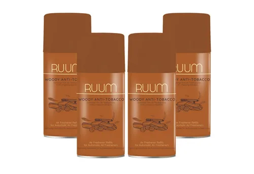 RUUM Raumduft-Nachfüllflasche Lufterfrischer Nachfüller (4-St., 250ml (4er Pack)