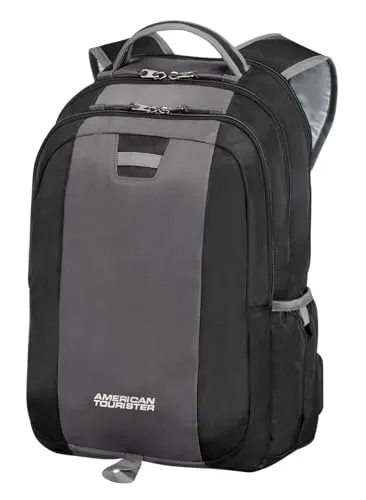American Tourister Urban Groove Rucksack 45 cm - Schwarz für Laptops bis 15.6 Zoll - Stylischer Laptop-Rucksack mit Platz für Laptops bis 15.6 Zoll, ideal für Schule, Uni und Freizeit.
