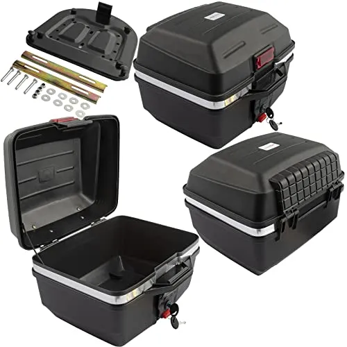 Topcase Koffer Motorrad Roller mit Schnellverschluss 29LT
