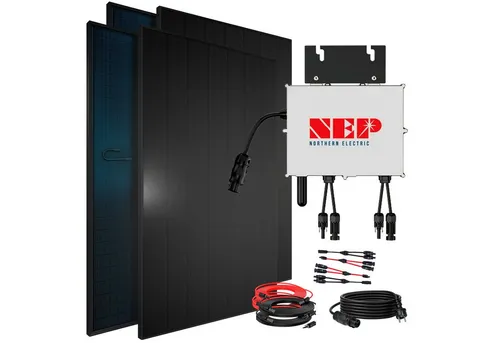 SUNNIVA Balkonkraftwerk 920W Bifazial Full Black - Vielseitiges Balkonkraftwerk von SUNNIVA® mit 920 W Leistung. Dank Plug & Play einfach zu installieren, ideal für Balkon oder Garten. Bifaziale Solarmodule maximieren die Energieausbeute.