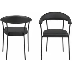 Actona »Ava« Armstuhl 56x77,5x52,5 cm - Esszimmerstuhl mit zeitlosem Design und modernem Touch, ideal für stilvolle Essbereiche und gemütliche Abende.