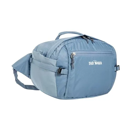 Tatonka Hip Bag L elemental blue (279) - Gürteltasche mit 5 Liter Volumen, ideal für Wanderungen und Fahrradtouren. Gepolsterte Rückseite und praktisches Fächerdesign für maximalen Komfort und Stauraum.