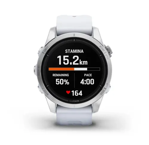 Produktbild Garmin EPIX PRO (Gen 2) 42mm Multisport-Smartwatch steinweiß