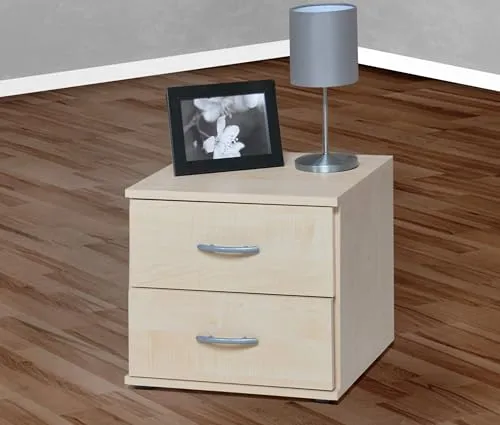 Möbeldesign Team 2000 Container Beistelltisch Nachtschrank ahorn -8