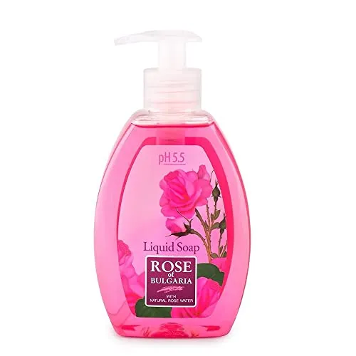 Biofresh Rose of Bulgaria Flüssigseife Handwäsche mit natürlichem Rosenwasser, 300 ml