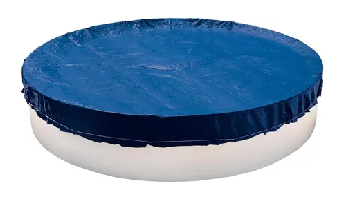 Steinbach Sommerabdeckplane für Rundbecken Ø 360 cm - Sonstiges Poolzubehör mit 70 cm Übermaß für optimale Abdeckung und Schutz Ihres Stahlwandpools. Starkes PE Material, einfach zu befestigen mit Spannkordel und Ratsche.