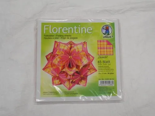 URSUS Faltblätter Florentine Quadri, B150 x H150 mm