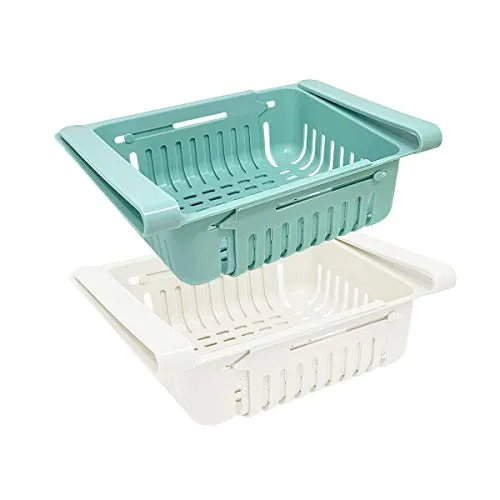Kühlschrank Organizer Einhängekorb 2er Set – Joeji’s Kitchen Ausziehbar