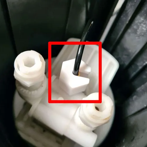 R-Satz Shop Ersatzmutter passend für Sodastream Ersatzschraube Crystal 1.0 & 2.0