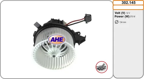 AHE Innenraumgebläse 302.145